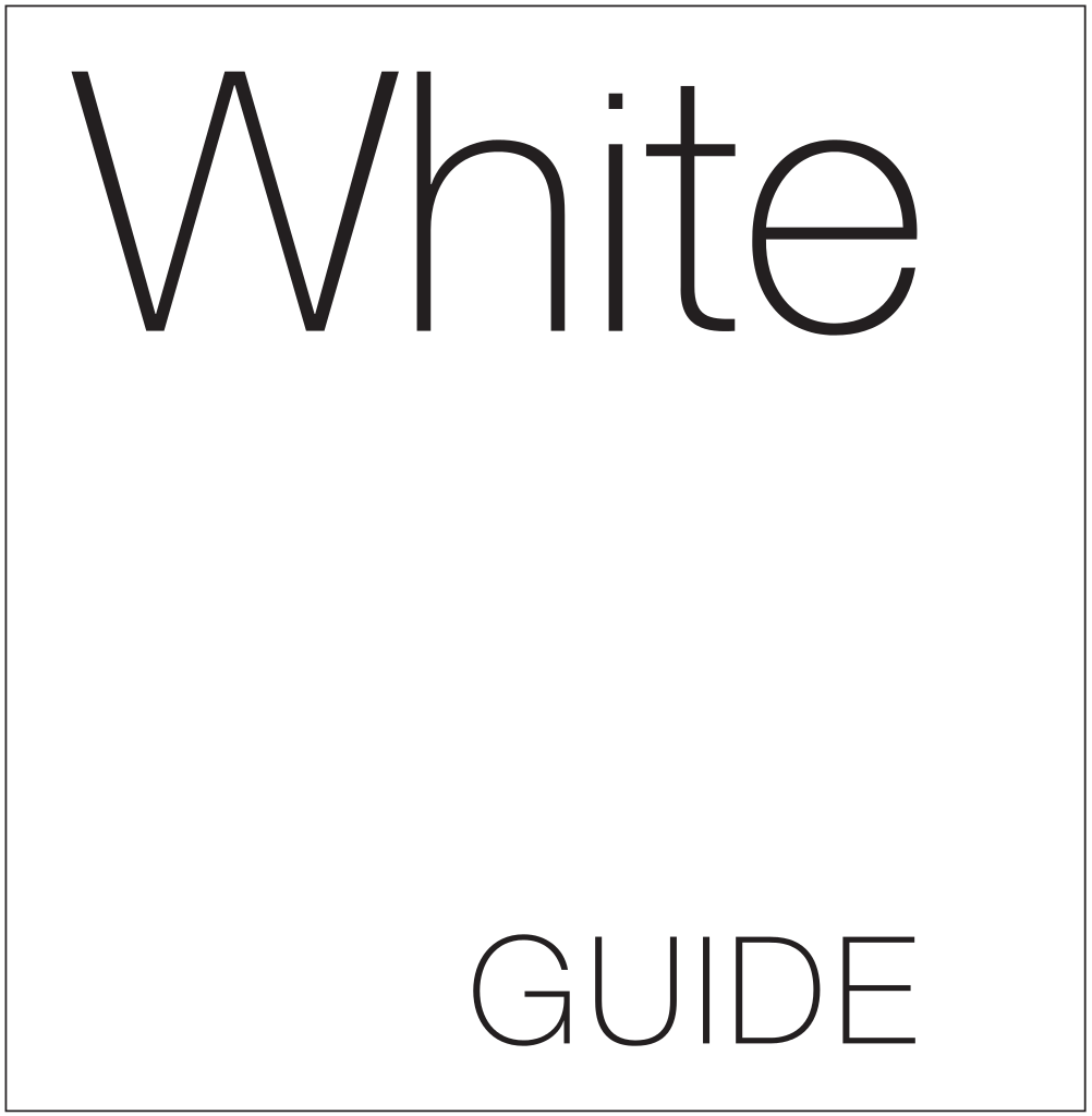 White Guide logotype